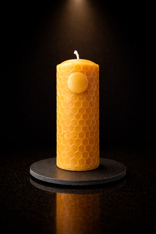Slate candle holder Ra