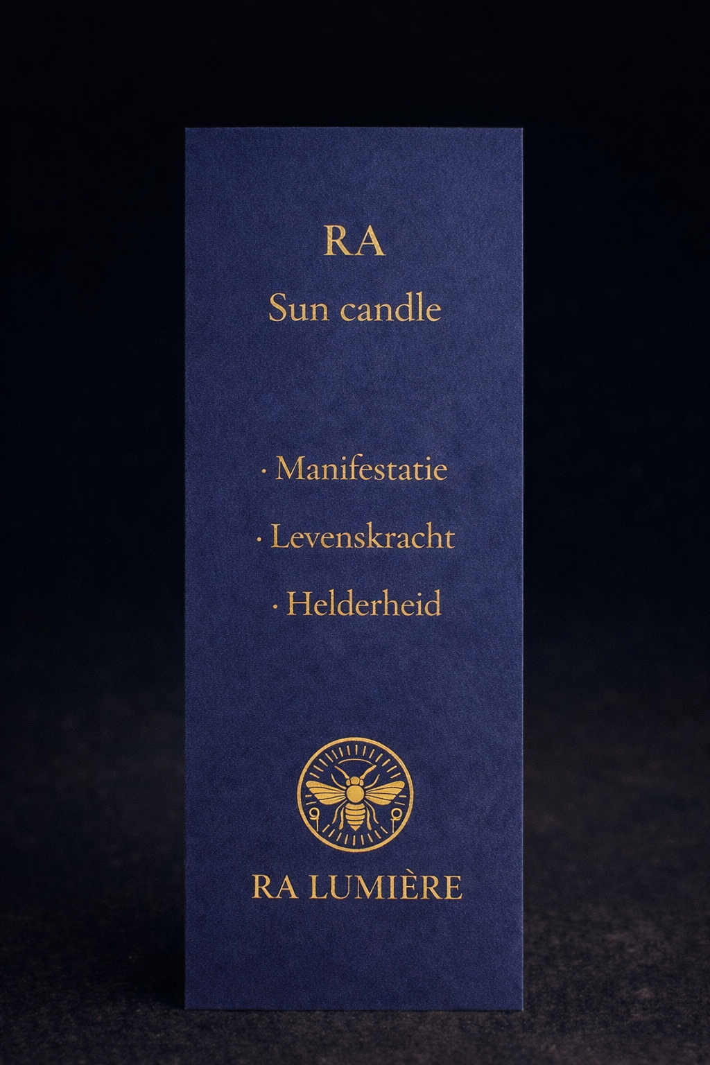 Beeswax sun candle Ra